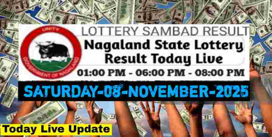 Nagaland state Lottery 08.11.2025