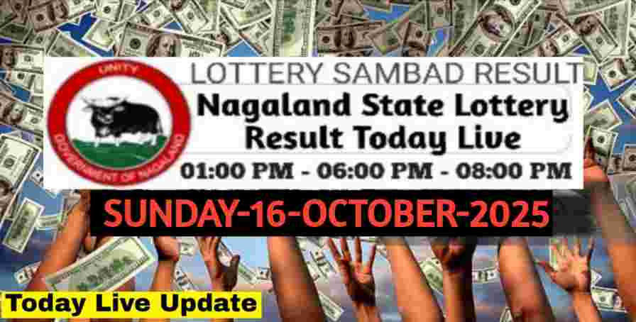 Nagaland state Lottery 16.11.2025