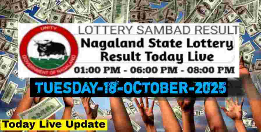 Nagaland state Lottery 18.11.2025