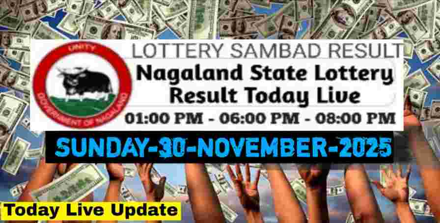 Nagaland state Lottery 30.11.2025