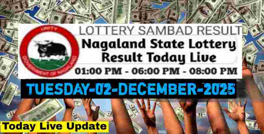 Nagaland Lottery sambad result 02.12.2025