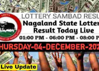 Nagaland state Lottery 04.12.2025