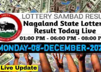 Nagaland Lottery sambad result 08.12.2025