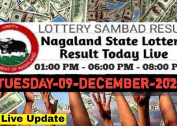 Nagaland state Lottery 09.12.2025