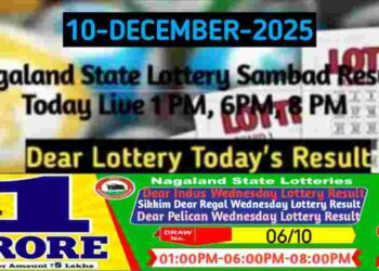 Lottery Sambad Result 10.12.2025