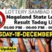 Nagaland state Lottery 18.12.2025