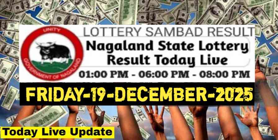 Nagaland state Lottery 19.12.2025