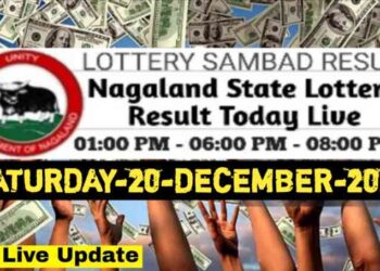 Nagaland state Lottery 20.12.2025