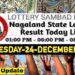 Nagaland state Lottery 24.12.2025