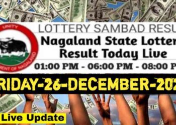 Nagaland state Lottery 26.12.2025