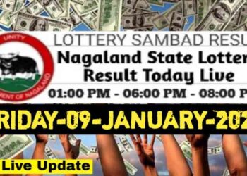 Nagaland state Lottery 09.01.2026