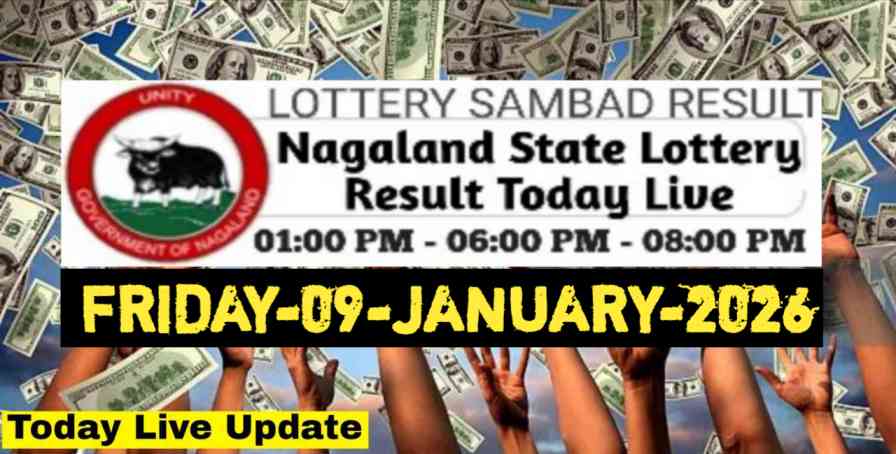Nagaland state Lottery 09.01.2026