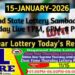 Lottery Sambad Result 15.01.2026