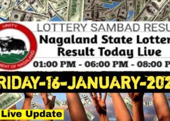 Nagaland state Lottery 16.01.2026