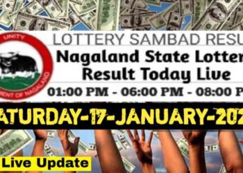 Nagaland state Lottery 17.01.2026