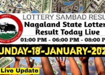 Nagaland state Lottery 18.01.2026
