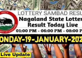 Nagaland state Lottery 19.01.2026
