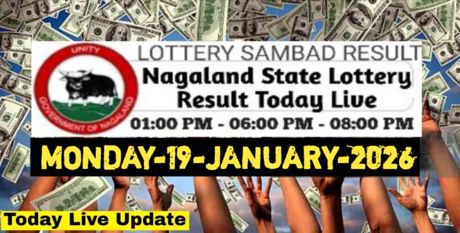 Nagaland state Lottery 19.01.2026
