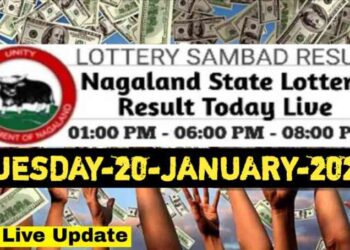 Nagaland state Lottery 20.01.2026