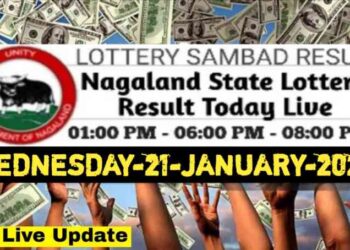 Nagaland state Lottery 21.01.2026