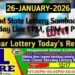 Lottery Sambad Result 26.01.2026
