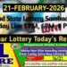 Lottery Sambad Result 21.02.2026