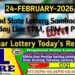 Lottery Sambad Result 24.02.2026