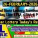 Lottery Sambad Result 26.02.2026
