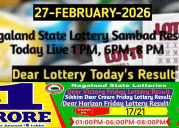 Lottery Sambad Result 27.02.2026