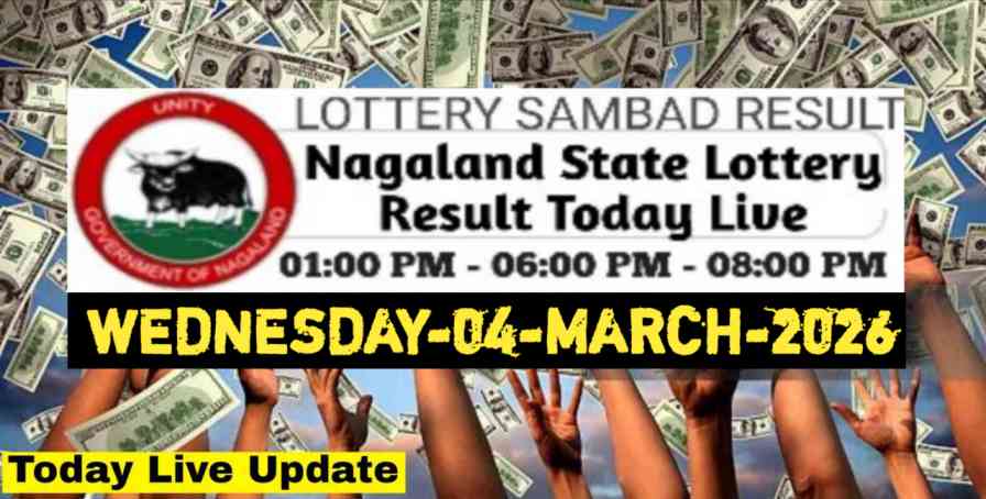 Nagaland state Lottery 04.03.2026