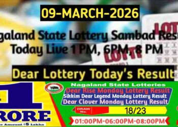 Lottery Sambad Result 09.03.2026