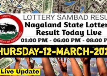 Nagaland state Lottery 12.03.2026