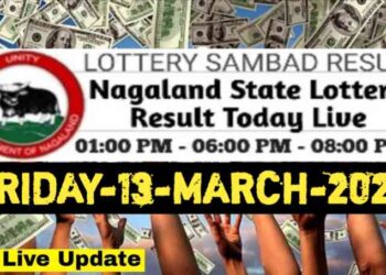 Nagaland state Lottery 13.03.2026