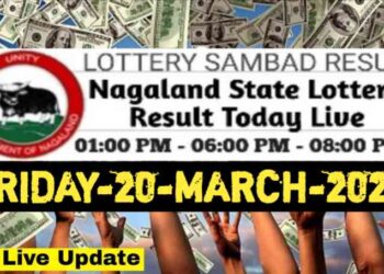 Nagaland state Lottery 20.03.2026