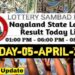 Nagaland state Lottery 05.04.2026