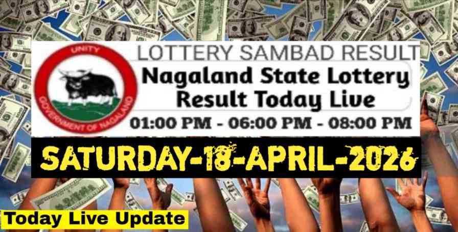 Nagaland state Lottery 18.04.2026