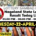 Nagaland state Lottery 22.04.2026