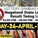 Nagaland state Lottery 24.04.2026