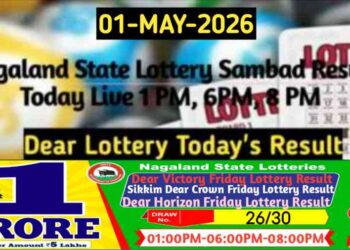 Lottery Sambad Result 01.05.2026