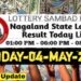 Nagaland state Lottery 04.05.2026