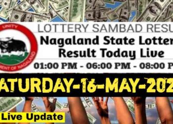 Nagaland state Lottery 16.05.2026
