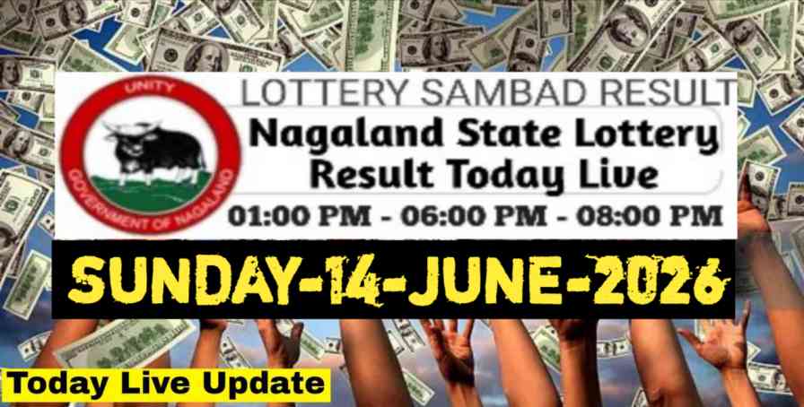 Nagaland state Lottery 14.06.2026