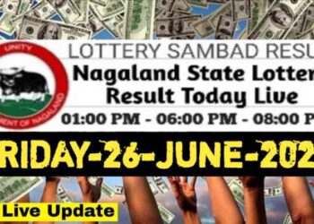Nagaland state Lottery 26.06.2026