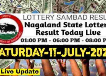 Nagaland state Lottery 11.07.2026