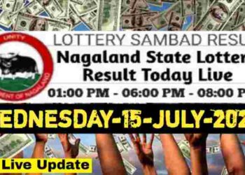 Nagaland state Lottery 15.07.2026