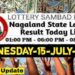 Nagaland state Lottery 15.07.2026