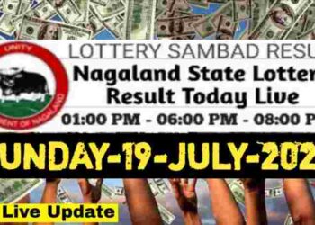 Nagaland state Lottery 19.07.2026
