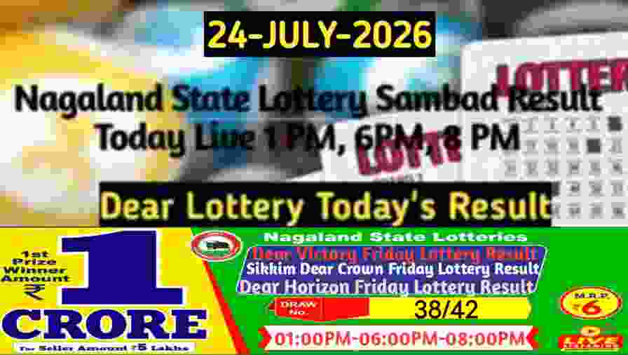 Lottery Sambad Result 24.07.2026