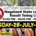 Nagaland state Lottery 28.07.2026
