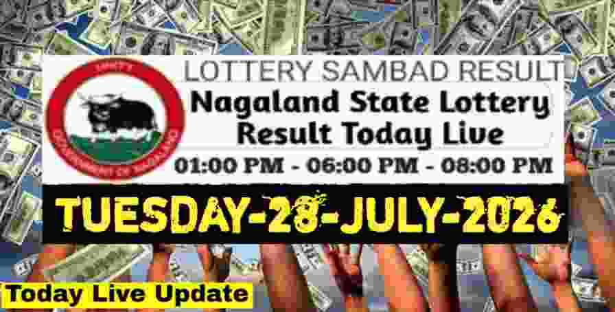 Nagaland state Lottery 28.07.2026
